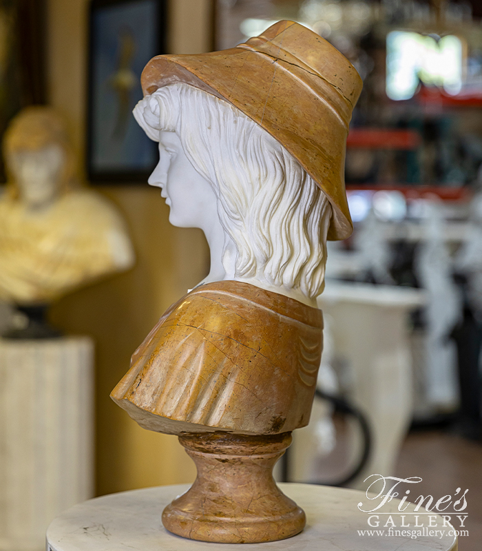 Marble Statues  - Victorian Era Bust - MBT-109
